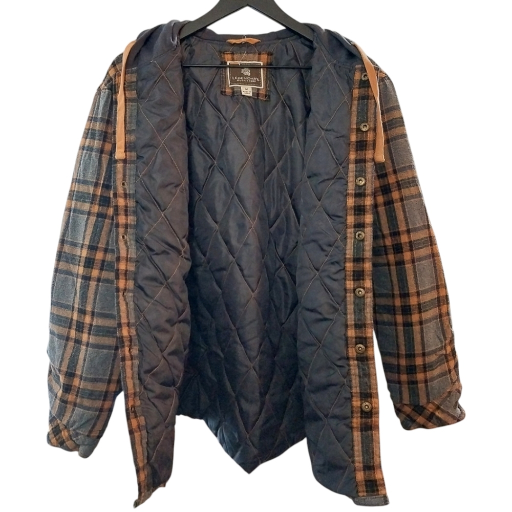 Legendary Outfitters Mens Shirt Jacket size medium - Picture 2 of 13